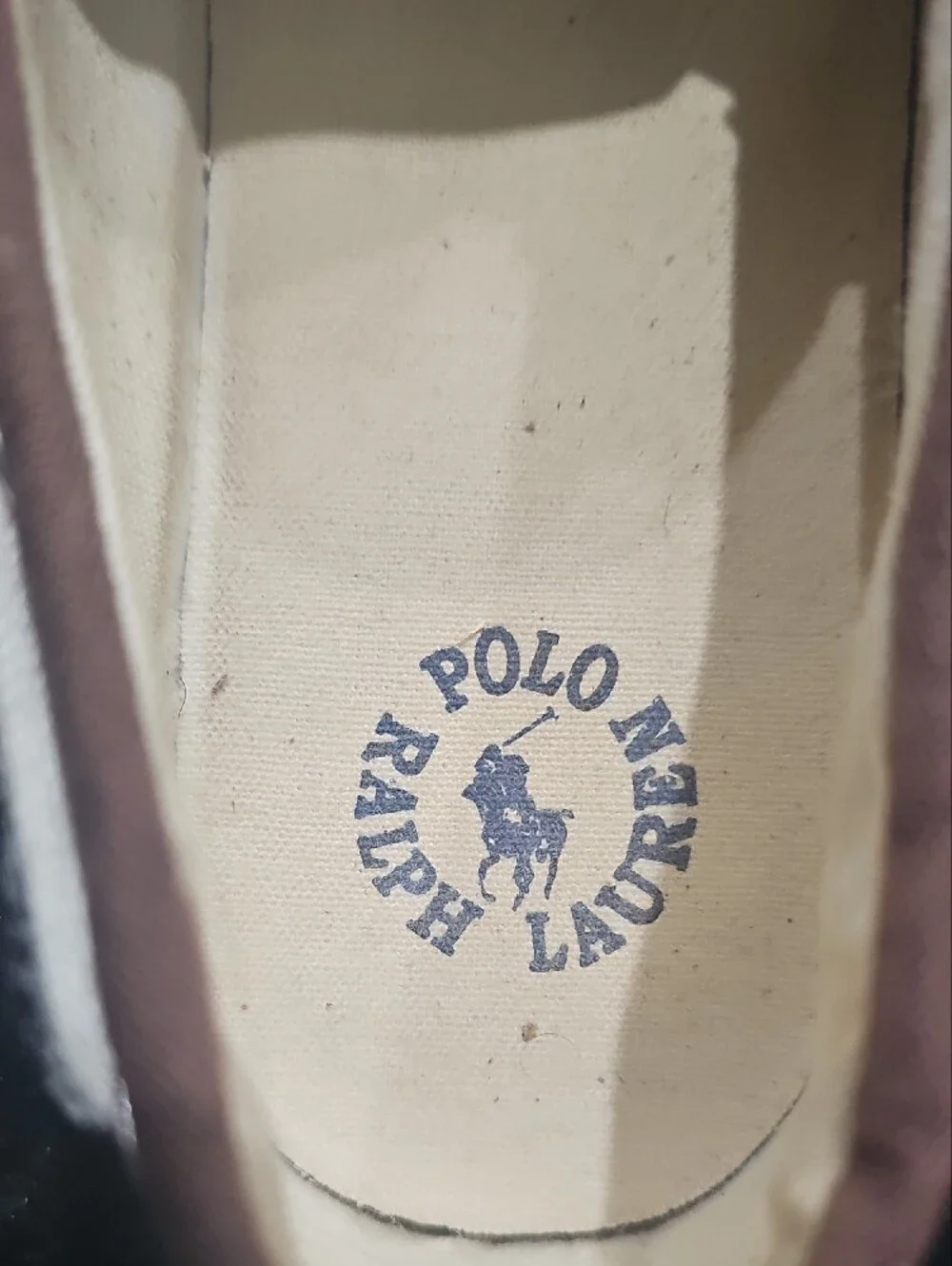 Ralph Lauren Polo Plaid Canvas Boat Shoes in Blue and Brown - Lace-Up Casual